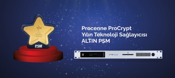 Procenne’in ProCrypt’ine Altın ödül