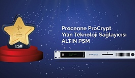 Procenne’in ProCrypt’ine Altın ödül
